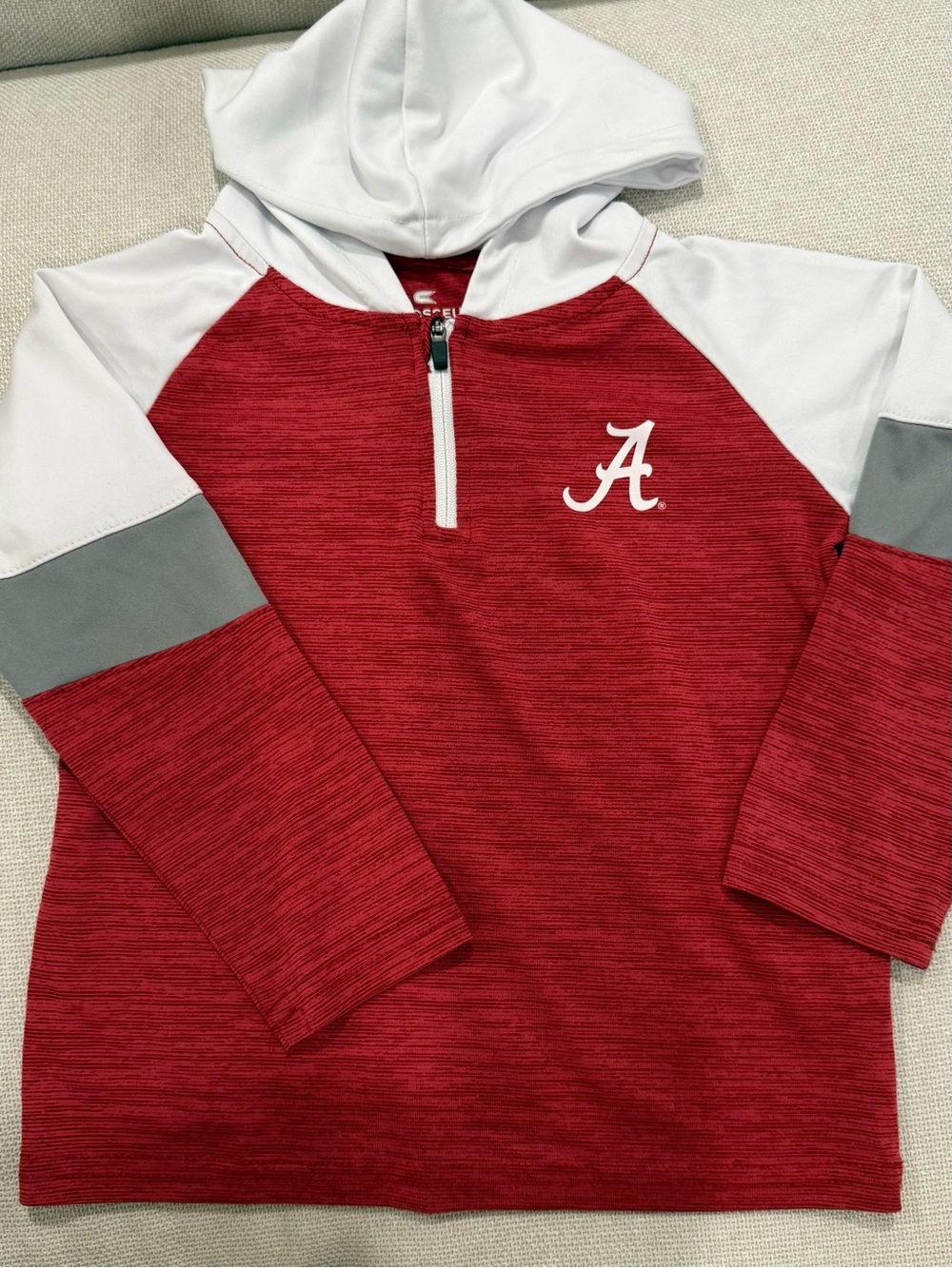Alabama Crimson Tide Colosseum Toddler 4T Quarter Zip Hoodie